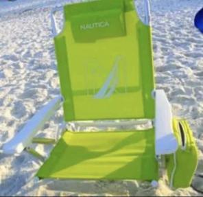 Nautica Beach Chair New