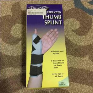 Bell-Horn Abducted Thumb Splint