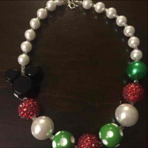 Kids Mickey Mouse necklace, custom made