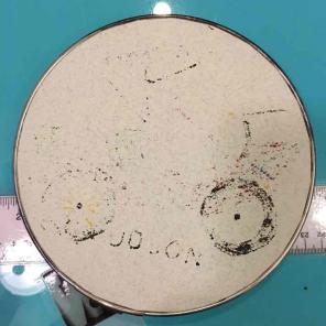Old embroidery hoop - old car design?