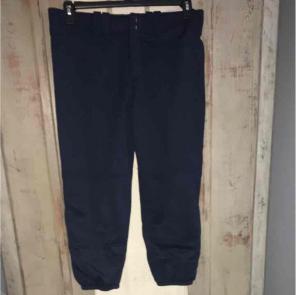 Navy Softball Pants & Belt