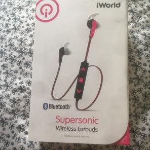 Supersonic Wireless Earbuds
