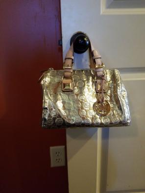 Michael Kors mini barrel bag