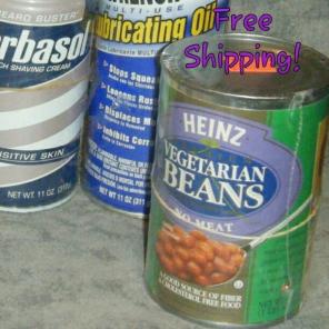 Diversion Safe: Heinz Vegetarian Beans