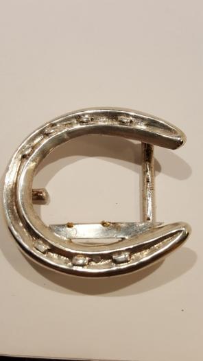 Sterling Silver Belt Buckle