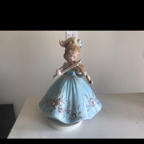 Josef Originals Violinist Music Box
