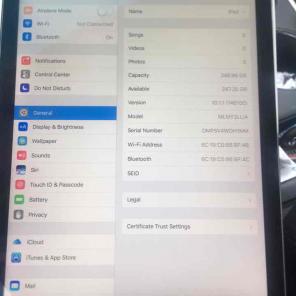 IPAD PRO 256GB, WIFI LIKE NEW
