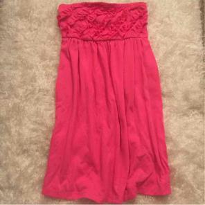Pink bathing suit cover up
