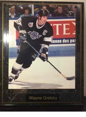 Vintage Wayne Gretzky Framed Photo