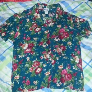 FREE SHIP S Vintage Button Blouse