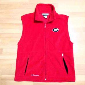 Georgia Bulldogs Columbia Fleece Vest M