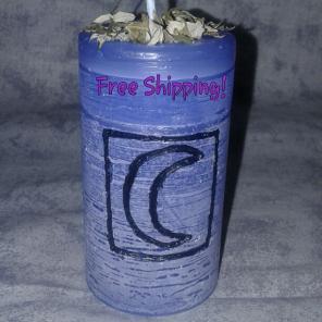 ⛤Psychic Dreams Spell Candle