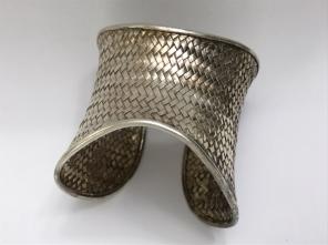 Vintage Sterling Silver Bracelet Artisan