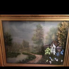 3 D Scenery Portrait