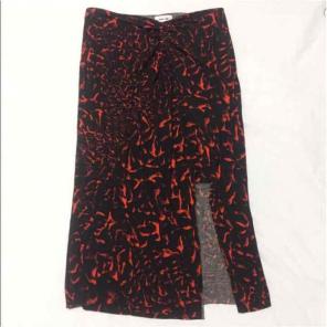 Helmet Lang Twist Skirt, Medium