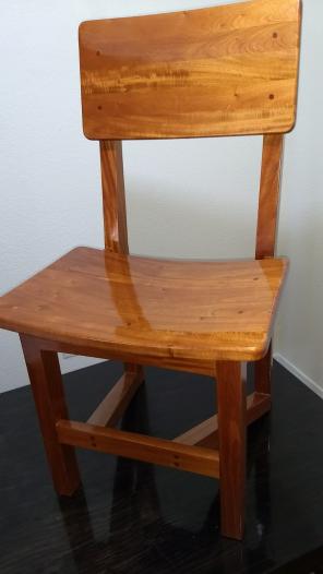 4 Cedar wood solid chair