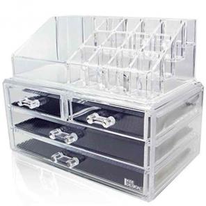 New clear acrylic makeup organizer