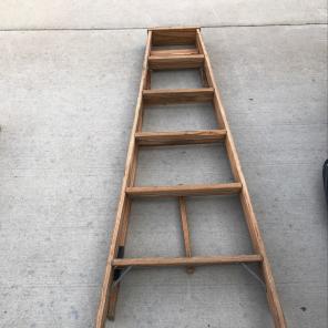 6 Ft Wood Ladder
