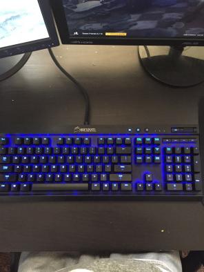Corsair k70 cherry mx red mech keyboard