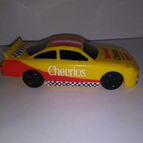 Cheerios race car snack cup collectible