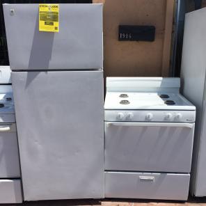 Stove and Fridge