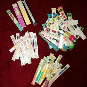 70qty zippers vintage -original​ wrapper
