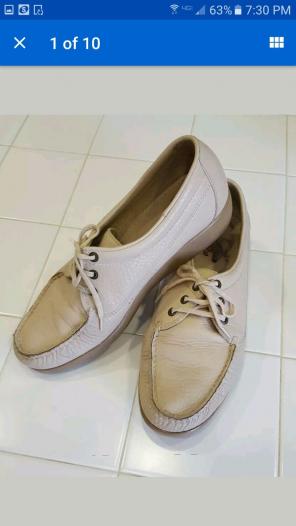 Mens SAS Genuine Leather Lace up sz 11 N