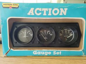 Action gauge set from western auto