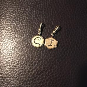 Trésors Heirloom Initial Charms