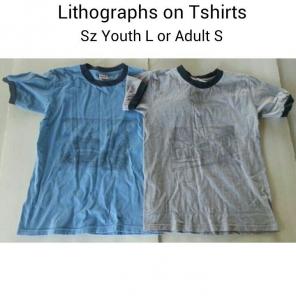 Lithograph on T-shirts