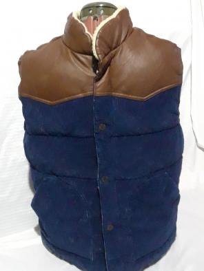 Zara man warm bomber vest, medium