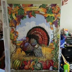 Daisy Kingdom Patty's Harvest Panel