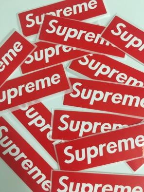 10 Supreme stickers for $10