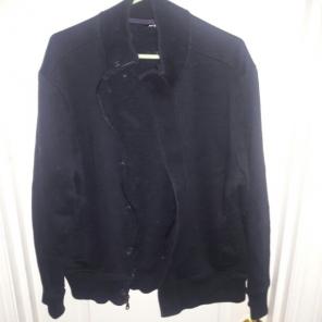 Black fleece jacket by APT.9