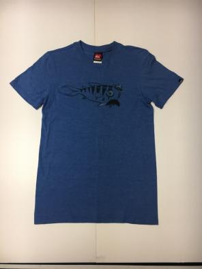 Quicksilver T Shirt Blue Small Fish Logo