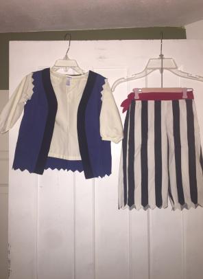 Gymboree Pirate Costume, Size: XXS(2-3)