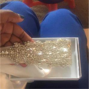Wedding sash/belt