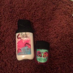 Pink Chiffon Lotion and Ghoul Friend