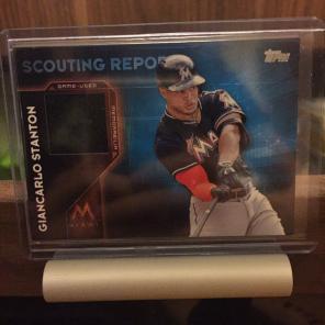 Topps Giancarlo Stanton Relic