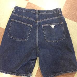 Guess Vtg Men's Shorts Jean Denim 34