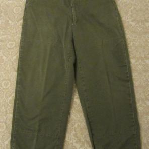 Vntg montana cloth duxbak pants 32x27