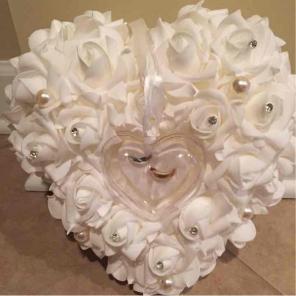 Heart Ring Pillow