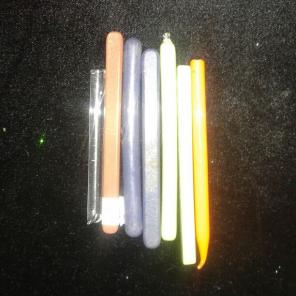 Glass sticks for glassblowing