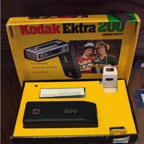 Vintage Kodak Ektra 200 camera