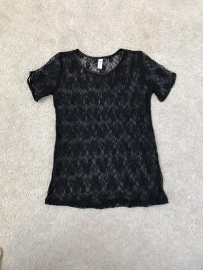 See-Through Floral Top