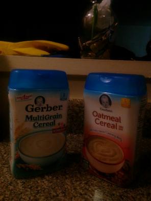 Baby oatmeal