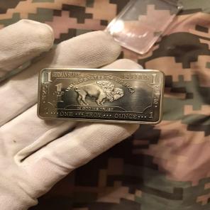 One Troy Ounce Of German Silver