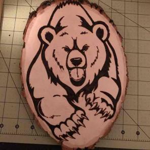 Wood burning