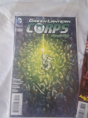 Dc comic Green Lantern and Aquaman