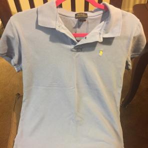 Blue Big Boys Polo Ralph Lauren Shirt